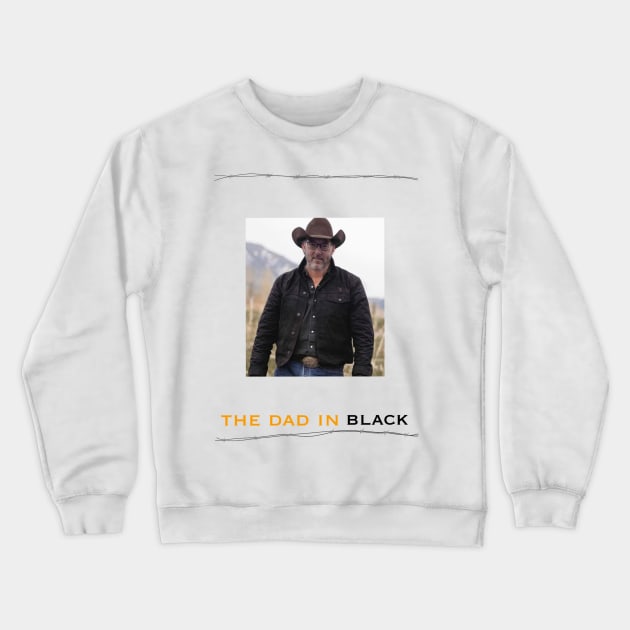 Dad in black Crewneck Sweatshirt by mailshansen